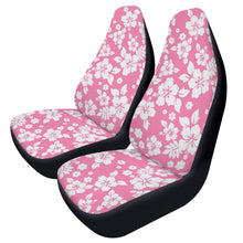 Load image into Gallery viewer, Pink Hibiscus Car Seat Covers (2 Pcs) POP