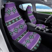 Load image into Gallery viewer, Purple Aztec Car Seat Covers POP
