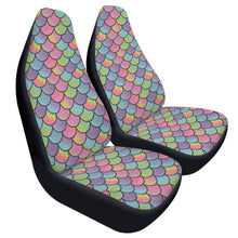 Load image into Gallery viewer, Rainbow Mermaid Car Seat Covers (2 Pcs)
