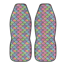 Load image into Gallery viewer, Rainbow Mermaid Car Seat Covers (2 Pcs)