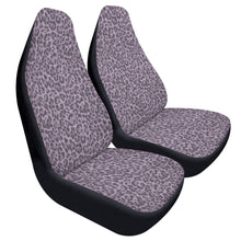 Load image into Gallery viewer, Purple Leopard Car Seat Covers (2 Pcs)