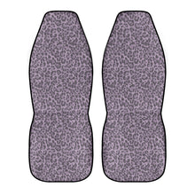 Load image into Gallery viewer, Purple Leopard Car Seat Covers (2 Pcs)