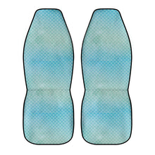Load image into Gallery viewer, Mermaid Green and Blue Car Seat Covers (2 Pcs)
