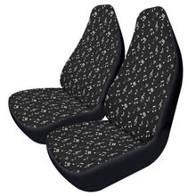 Load image into Gallery viewer, Music Notes Car Seat Covers (2 Pcs)