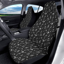 Load image into Gallery viewer, Music Notes Car Seat Covers (2 Pcs)