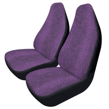 Load image into Gallery viewer, Purple Snake Car Seat Covers (2 Pcs)
