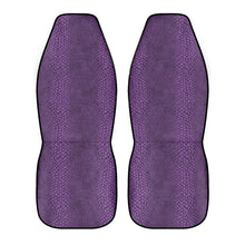 Load image into Gallery viewer, Purple Snake Car Seat Covers (2 Pcs)