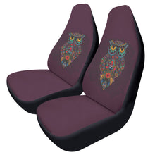 Load image into Gallery viewer, Purple Owl Car Seat Covers (2 Pcs)