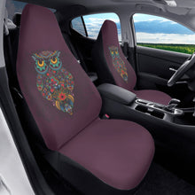 Load image into Gallery viewer, Purple Owl Car Seat Covers (2 Pcs)