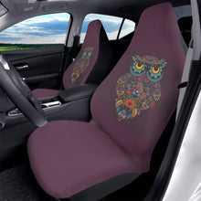Load image into Gallery viewer, Purple Owl Car Seat Covers (2 Pcs)
