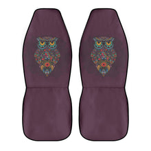 Load image into Gallery viewer, Purple Owl Car Seat Covers (2 Pcs)