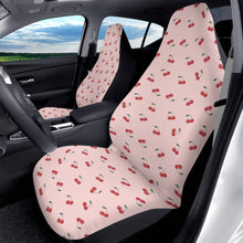 Load image into Gallery viewer, Pink With Red Cherries Car Seat Covers (2 Pcs)