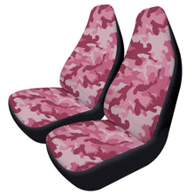 Load image into Gallery viewer, Magenta Camo Car Seat Covers (2 Pcs)