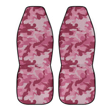 Load image into Gallery viewer, Magenta Camo Car Seat Covers (2 Pcs)