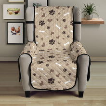 Load image into Gallery viewer, Beige Paw Print CMYK