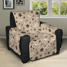 Load image into Gallery viewer, Beige Paw Print CMYK