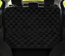Load image into Gallery viewer, Rich Black Dog Hammock Pet Seat Cover