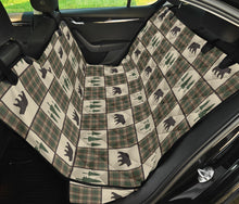 Load image into Gallery viewer, Tan, brown and green Pet Seat Cover
