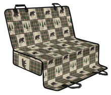 Load image into Gallery viewer, Tan, brown and green Pet Seat Cover