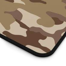 Load image into Gallery viewer, Brown and Tan Camouflage Desk Mat Camo Pattern Office Mouse Pad