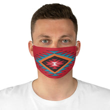 Load image into Gallery viewer, Ethnic Red and Blue Colorful Pattern Printed Fabric Face Mask Aztec Tribal