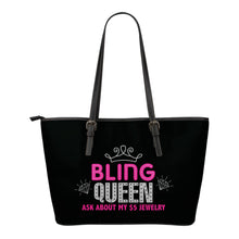 Load image into Gallery viewer, Ask About My $5 Jewelry Bling Queen Tote Bag