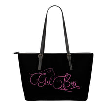 Load image into Gallery viewer, Girl Boss Tote Bag White Letters