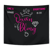Load image into Gallery viewer, Queen Of Bling Backdrop Live Video Banner