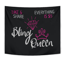 Load image into Gallery viewer, Bling Queen Live Video Backdrop Banner