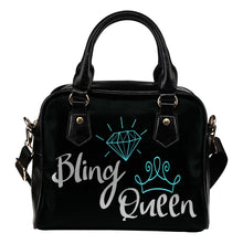Load image into Gallery viewer, Bling Queen Handbag Purse Pink or Teal Bling Bag