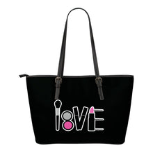 Load image into Gallery viewer, LOVE Makeup Tote Black
