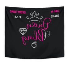 Load image into Gallery viewer, Queen of Bling Live Video Backdrop Banner In Reverse