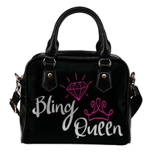 Load image into Gallery viewer, Bling Queen Handbag Purse Pink or Teal Bling Bag