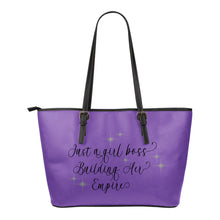 Load image into Gallery viewer, Just A Girl Boss Building Her Empire Tote Bags In 3 Colors