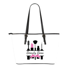 Load image into Gallery viewer, White Beauty Boss Bow Tote Bags
