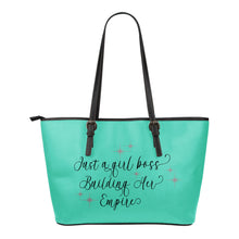 Load image into Gallery viewer, Just A Girl Boss Building Her Empire Tote Bags In 3 Colors