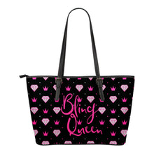 Load image into Gallery viewer, Bling Queen Pattern Tote Bag Pink