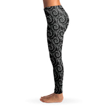 Load image into Gallery viewer, Black Tie Dye Leggings XS - XL Squat Proof