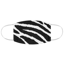 Load image into Gallery viewer, White and Black Tiger Stripes Printed Fabric Fashion Face Mask Animal Print