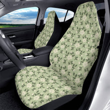 Load image into Gallery viewer, Mint With Jasmine Flower Pattern Car Seat Covers (2 Pcs) POP