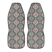 Load image into Gallery viewer, Pastel Brown Ethnic Car Seat Covers (2 Pcs) POP
