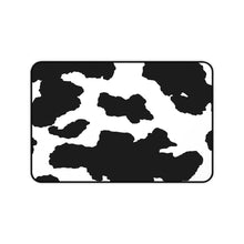 Load image into Gallery viewer, Cow Hide Print Black and White Desk Mat Keyboard Pad