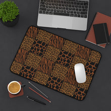Load image into Gallery viewer, Animal Print Patchwork Style Pattern Desk Mat