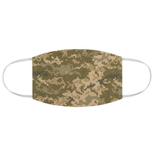 Load image into Gallery viewer, Digital Camo Printed Cloth Fabric Face Mask Brown, Green and Tan Camouflage Army Military