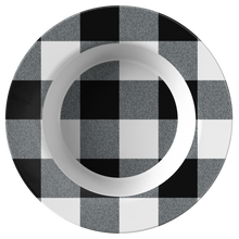 Load image into Gallery viewer, Buffalo Check Farmhouse Kitchen Decor 8.5" Bowl