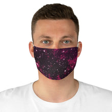 Load image into Gallery viewer, Pink Galaxy Printed Cloth Fabric Face Mask Colorful Outer Space