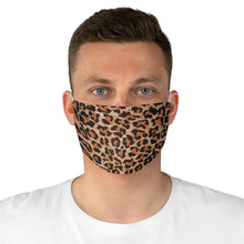 Load image into Gallery viewer, Leopard Print Fabric Fashion Face Mask Animal Print
