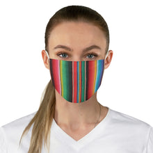 Load image into Gallery viewer, Mexican Serape Colorful Pattern Printed Fabric Face Mask