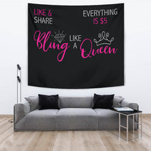 Load image into Gallery viewer, Bling Like A Queen Video Backdrop