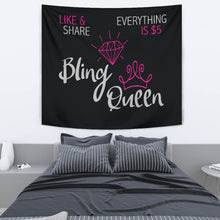 Load image into Gallery viewer, Bling Queen Live Video Backdrop Banner